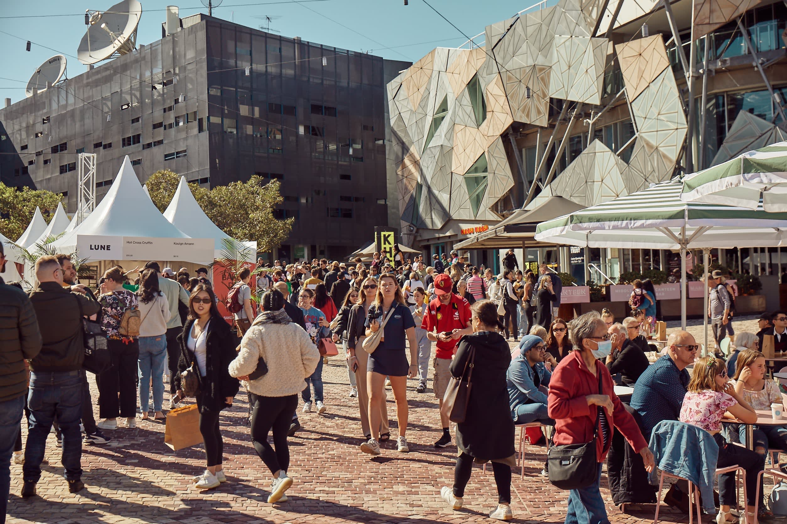 MFWF at Fed Square Melbourne Food and Wine Festival